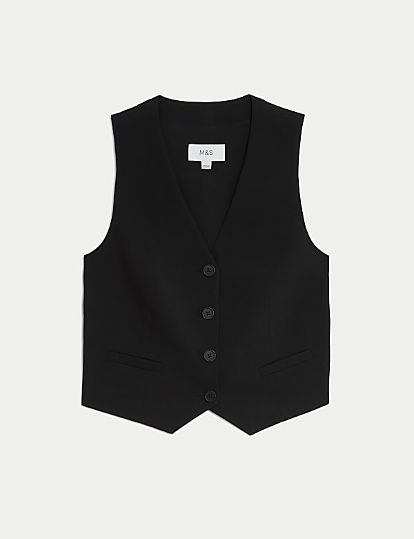 Gilet de costume coupe ajust&eacute;e - LU