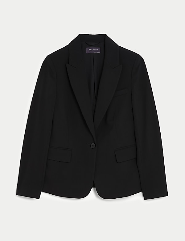 Slim Single Breasted Blazer - US
