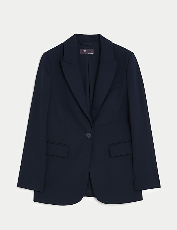 Relaxed Single Breasted Blazer - AT