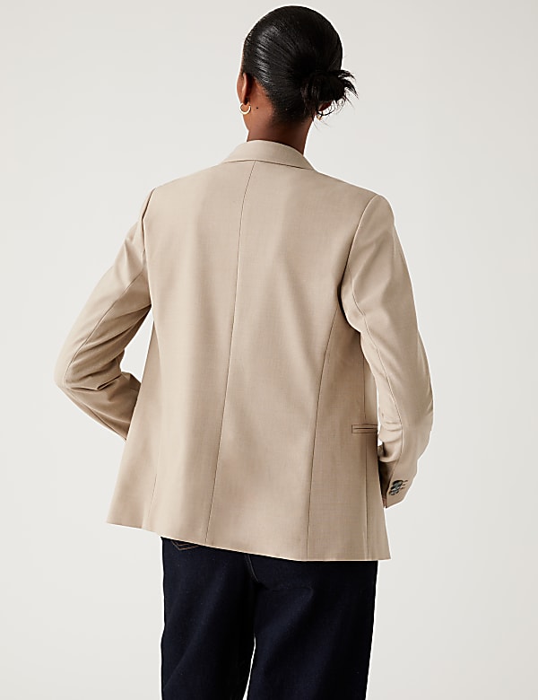 Marl Slim Single Breasted Blazer