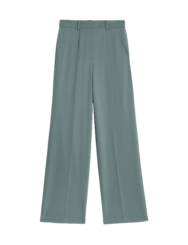 Woven Wide Leg Trousers