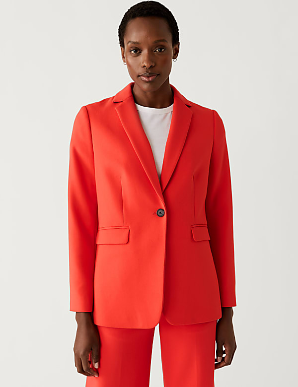 Tailored Single Breasted Blazer
