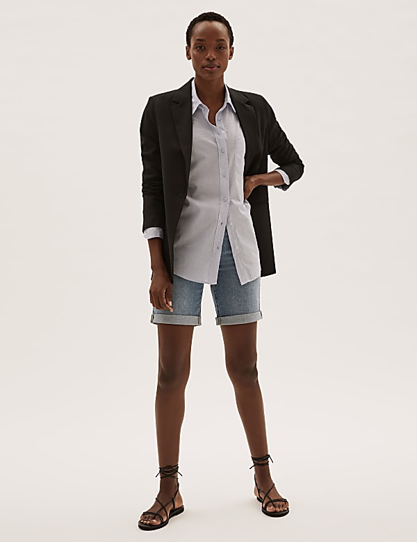 Relaxed Single Breasted Blazer