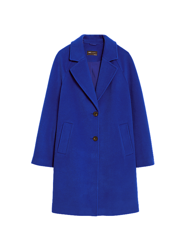 Twill Single Breasted Tailored Coat