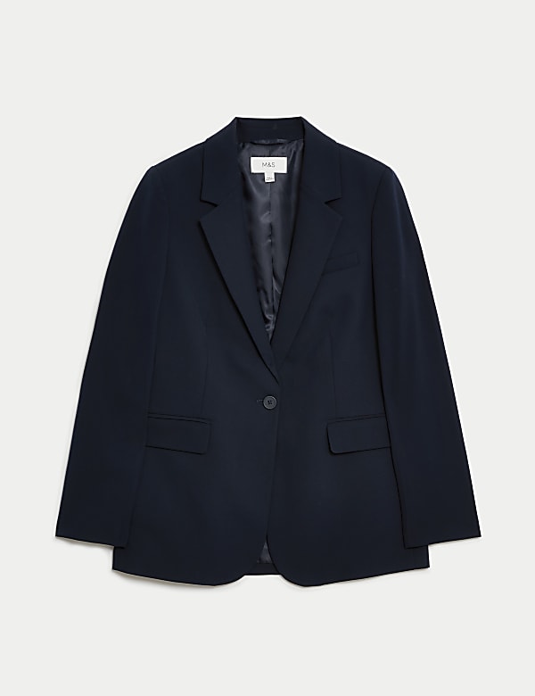 Σακάκι με μονή σειρά κουμπιών σε χαλαρή γραμμή - GR