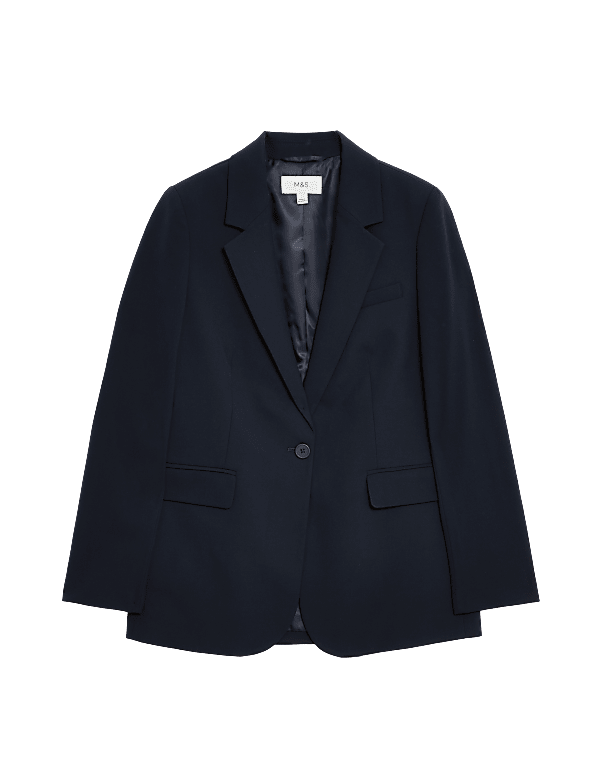 Relaxed Single Breasted Blazer