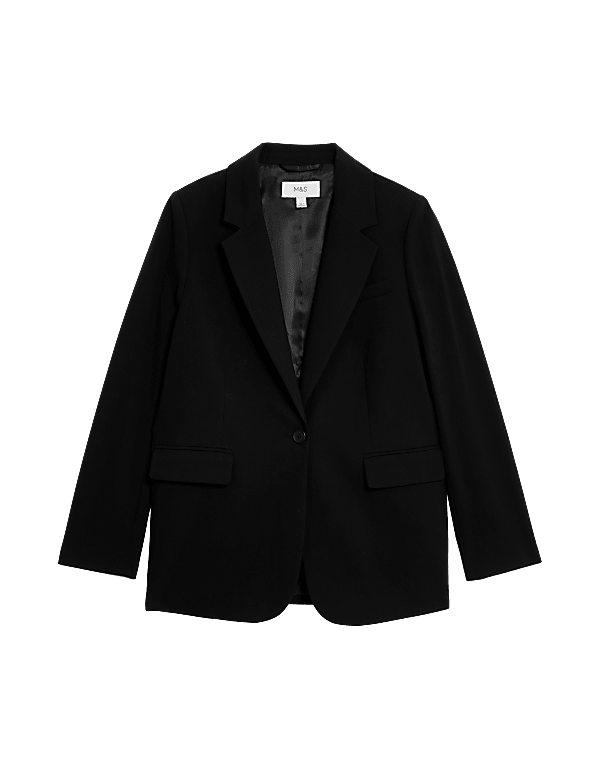 Relaxed Single Breasted Blazer