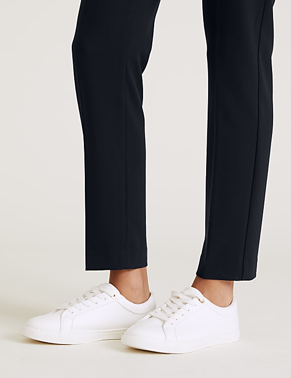 Slim Fit Ankle Grazer Trousers