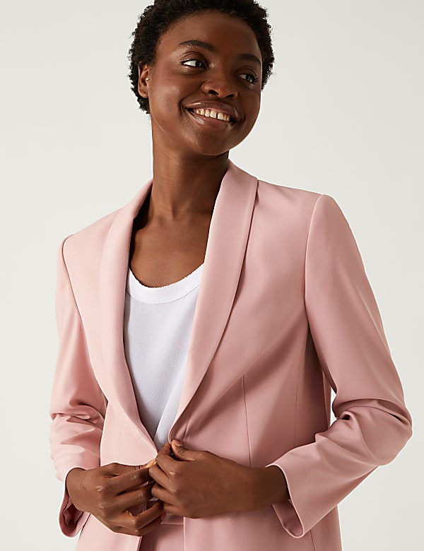 Marks and spencer pink blazer on sale