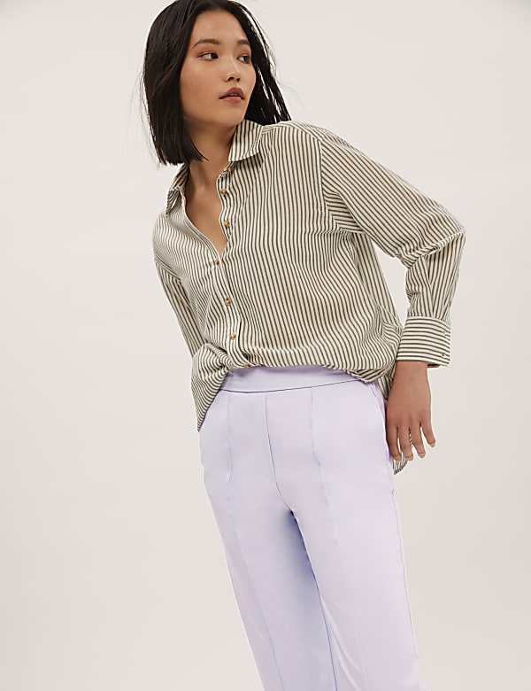Plain Regular Fit Trouser