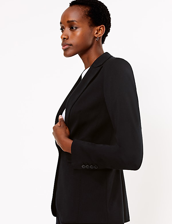 Tailored Single Breasted Blazer - US