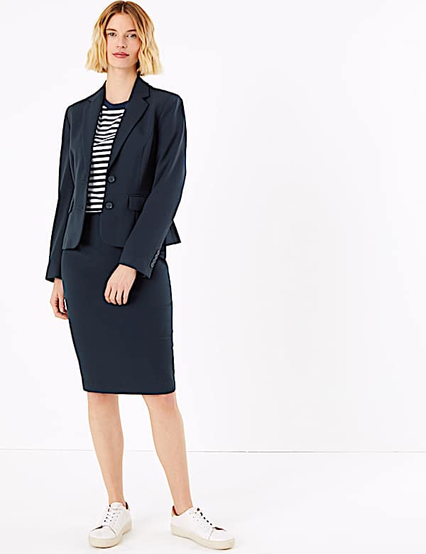 Tailored Pencil Skirt