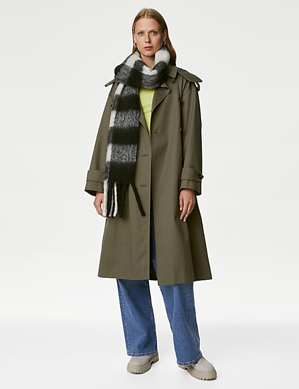 Pure Cotton Stormwear™ Longline Trench Coat
