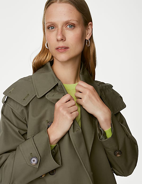 Pure Cotton Stormwear™ Longline Trench Coat