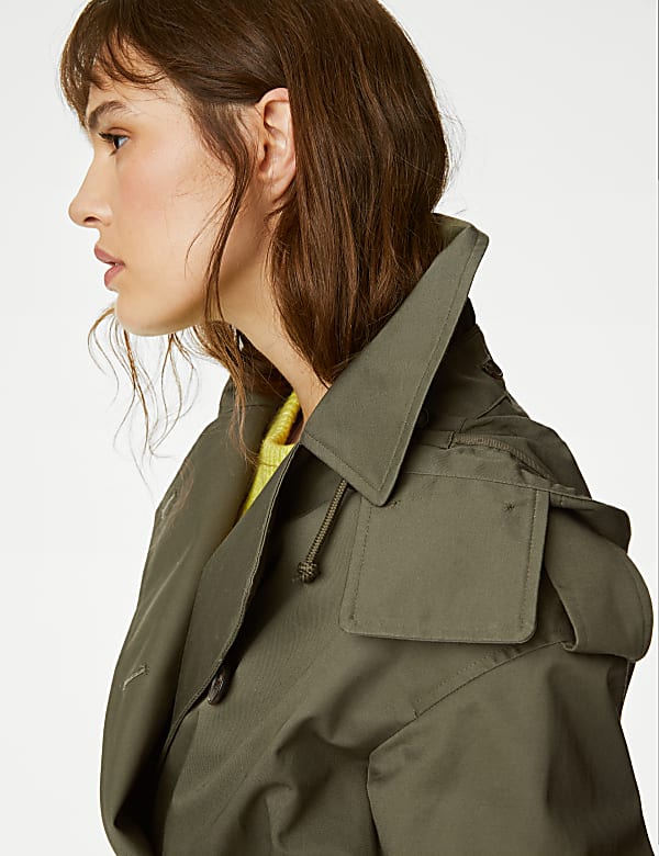 Pure Cotton Stormwear™ Longline Trench Coat