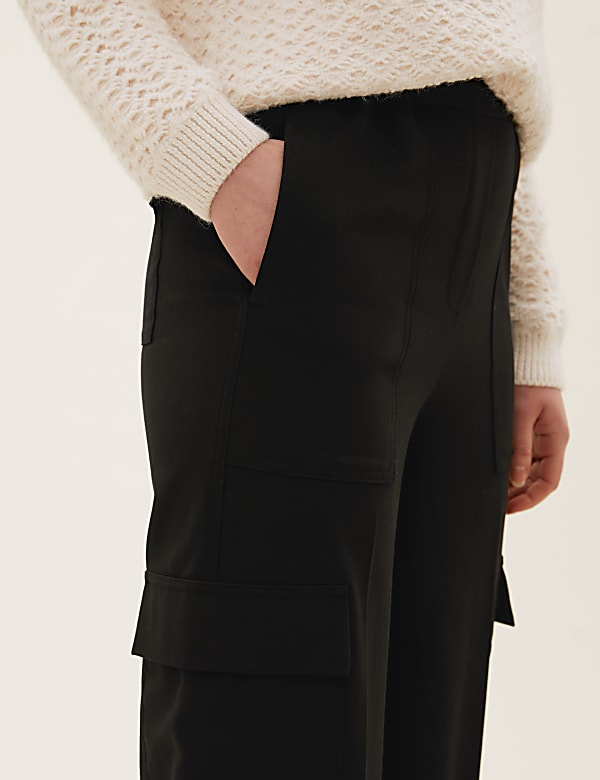 Cargo Wide Leg Trousers