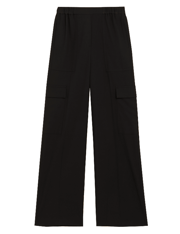 Cargo Wide Leg Trousers