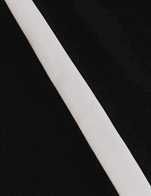 Side Stripe Straight Leg Trousers