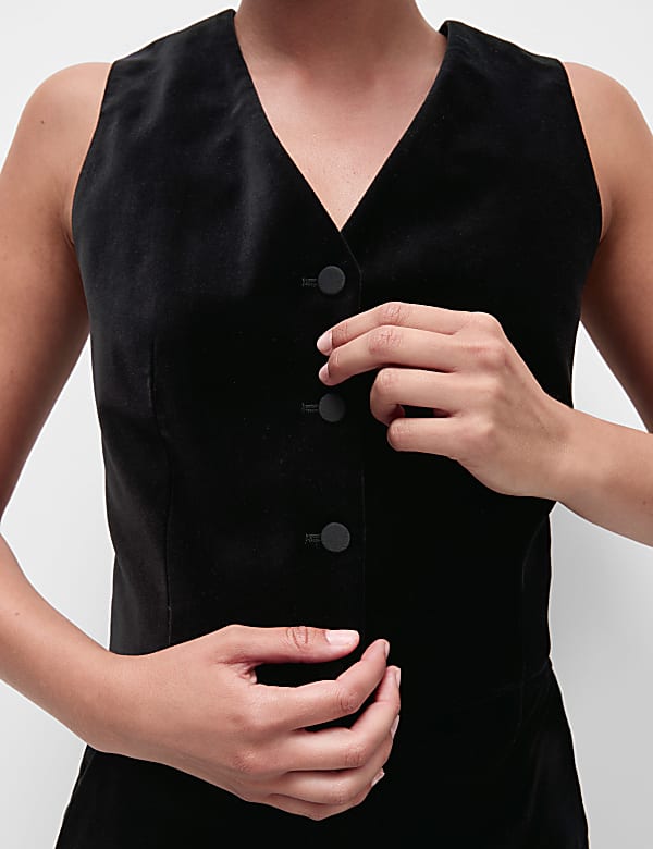 Cotton Rich Tailored Waistcoat - KR