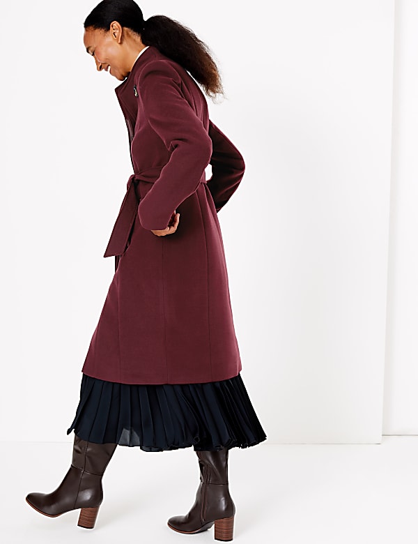 Soft Touch Wrap Coat