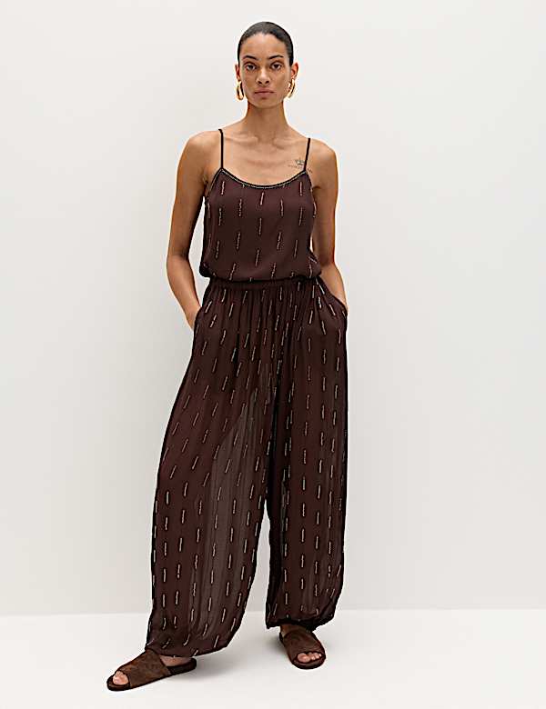Embellished Balloon Trousers - AU