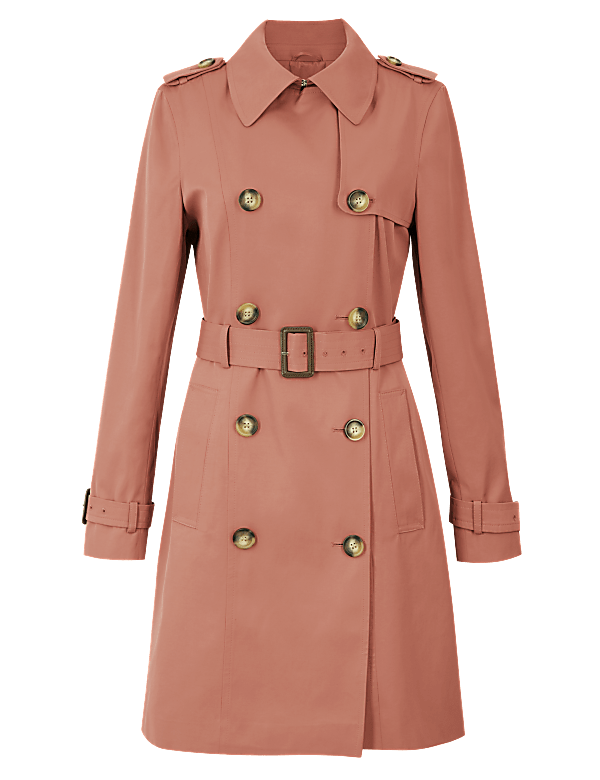 Double Breasted Trench Coat