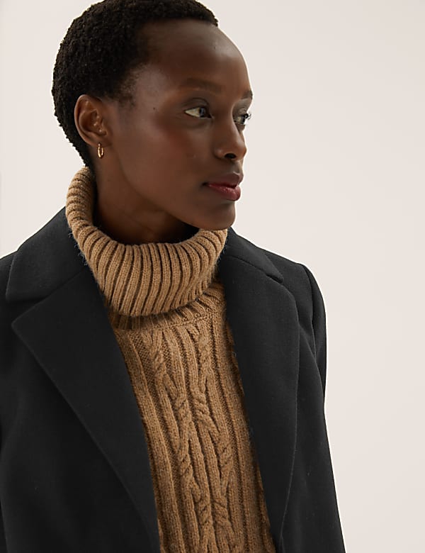 Single Breasted Overcoat