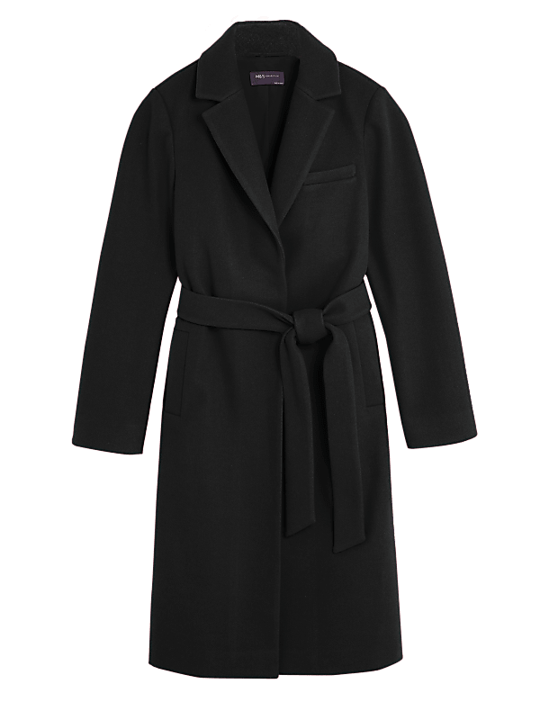 Belted Longline Tailored Coat