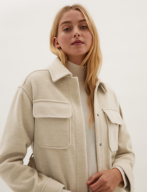 Belted Shacket