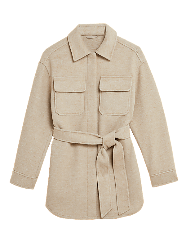 Belted Shacket