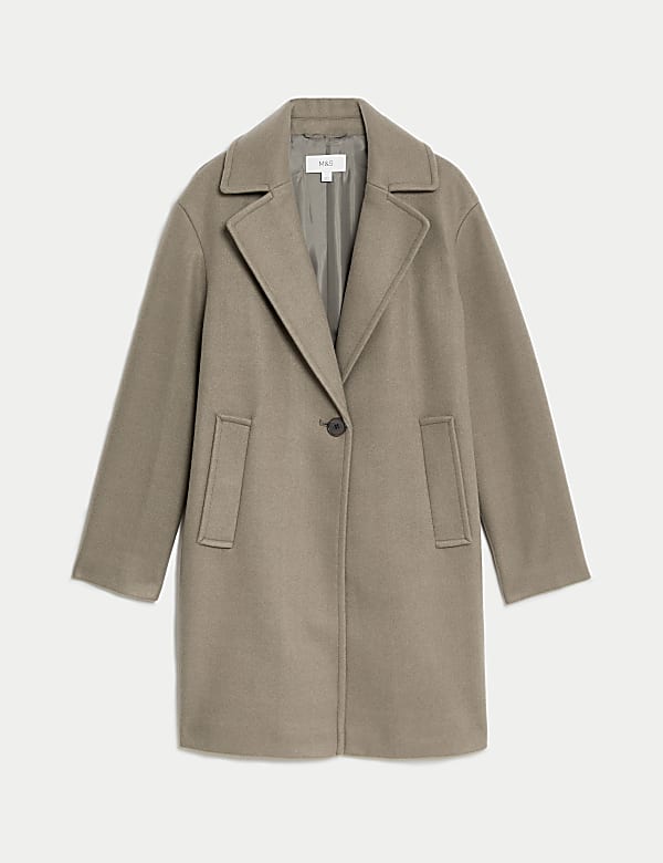 Relaxed Single Breasted Coat - IT