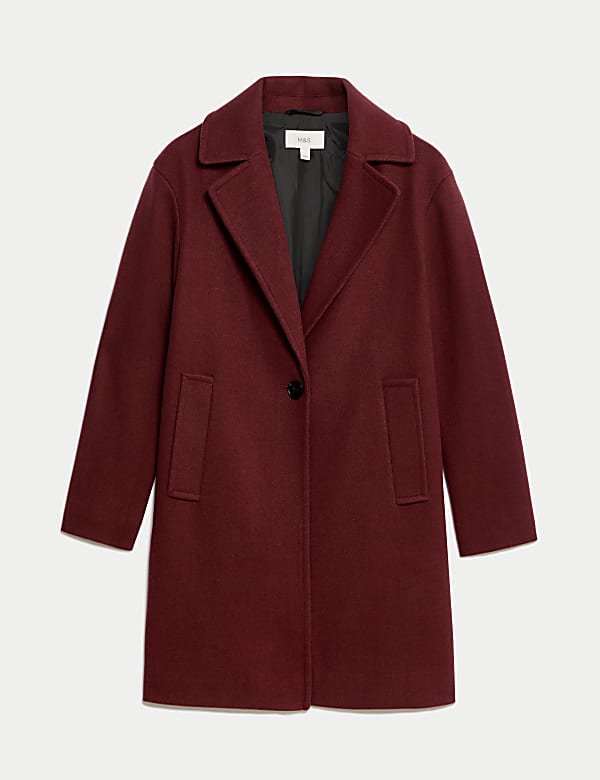 Relaxed Single Breasted Coat