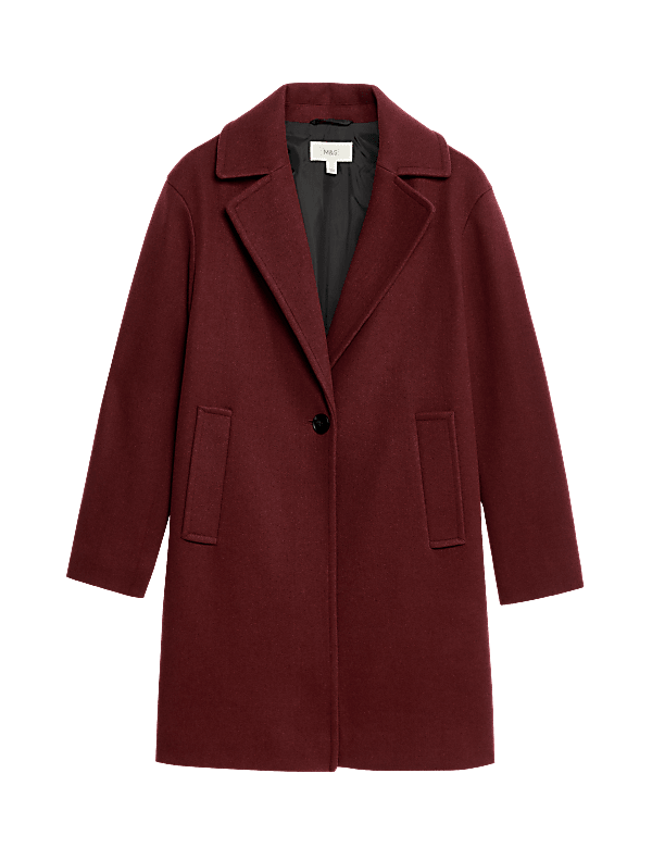 Relaxed Single Breasted Coat