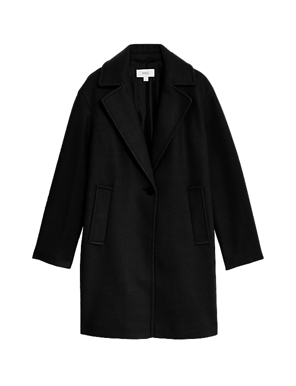 Relaxed Single Breasted Coat