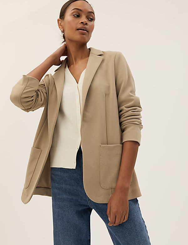 Jersey Patch Pocket Jacket