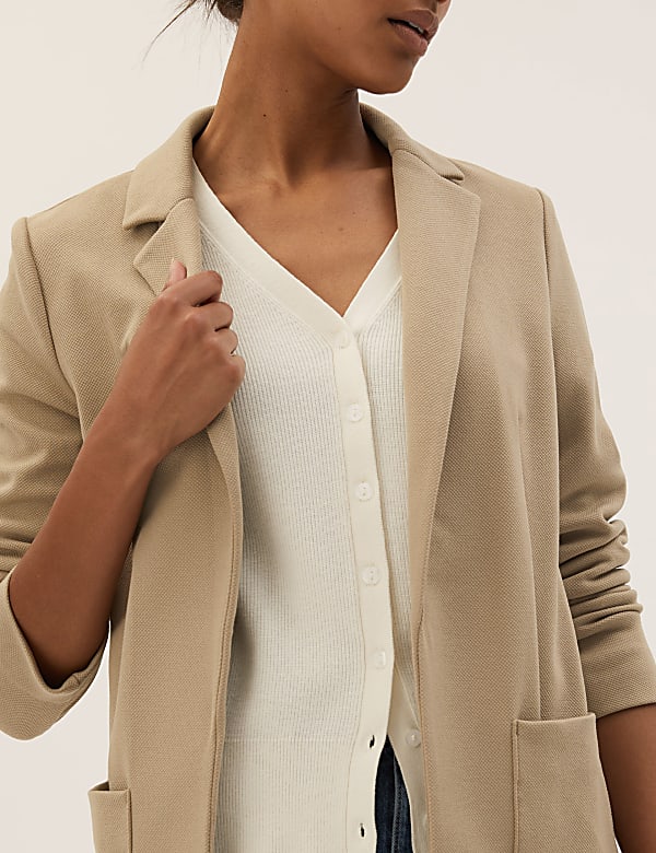 Jersey Patch Pocket Jacket