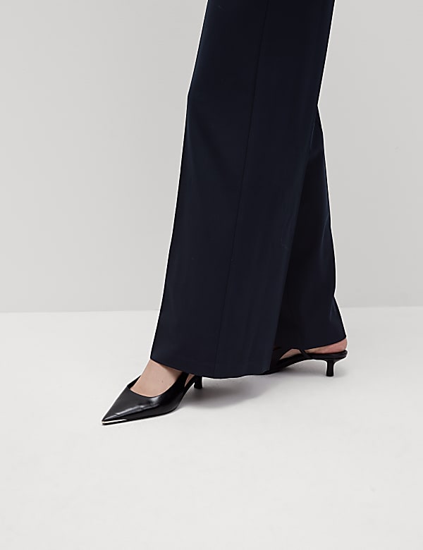 Woven Wide Leg Trousers