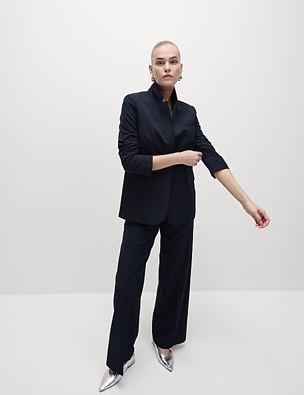Woven Wide Leg Trousers