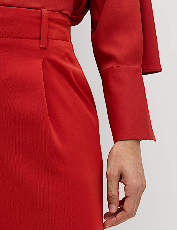 Single Pleat Wide Leg Trousers - KG