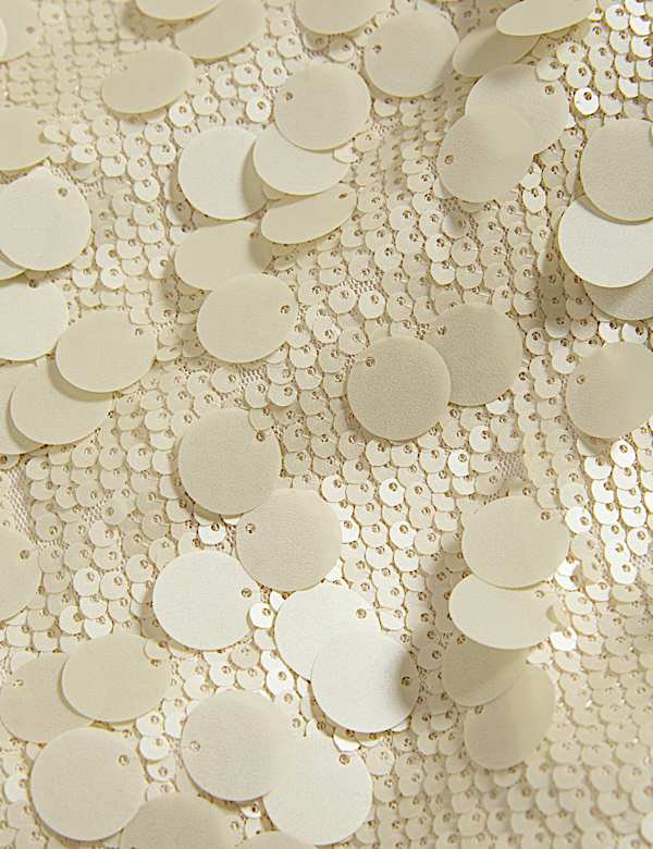 Crop σακάκι με παγιέτες - GR