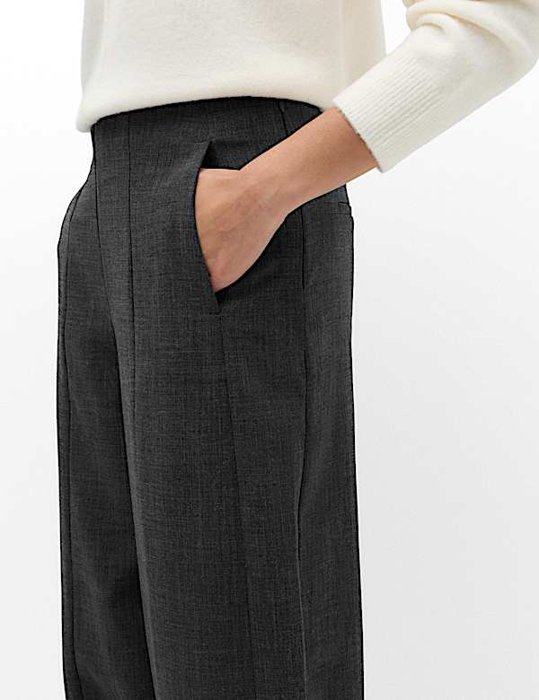 Tailored Barrel Leg Trousers - IL