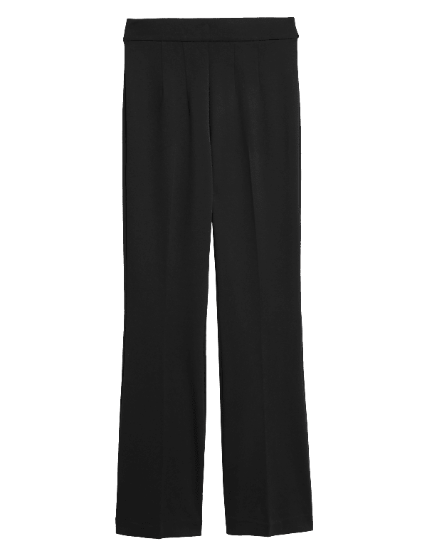 Viscose Mix Plain Regular Fit Trouser