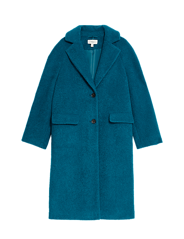 Textured Longline Tailored Coat