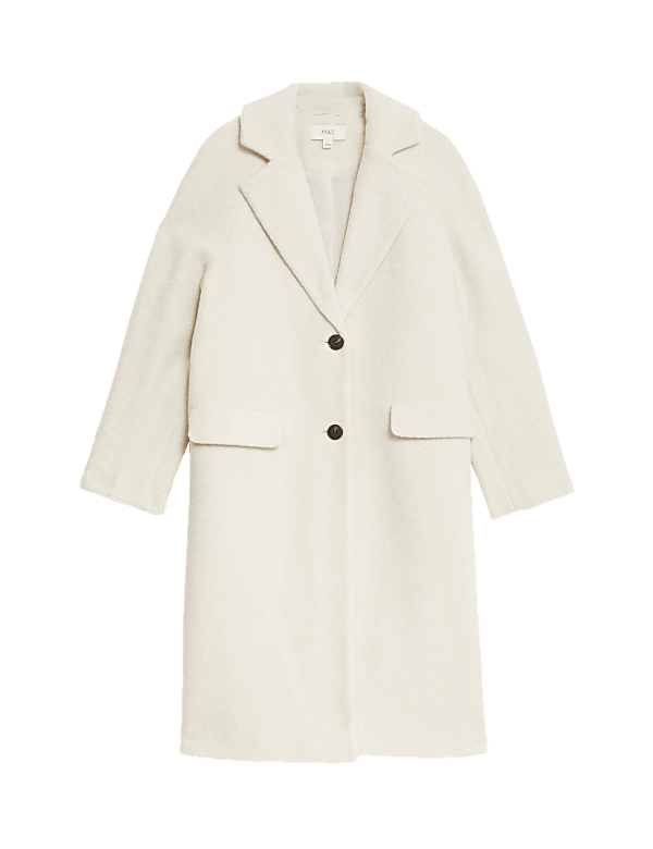 Textured Longline Tailored Coat