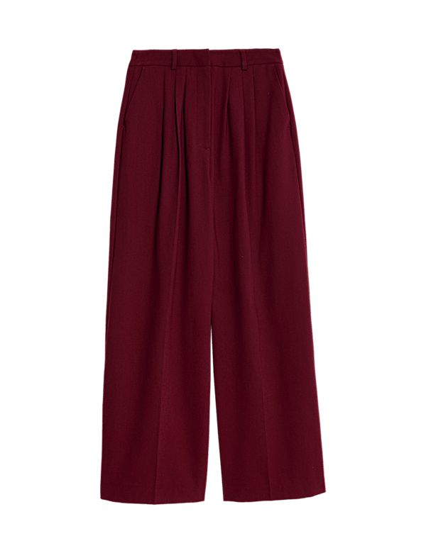 Tailored Wide Leg Trousers