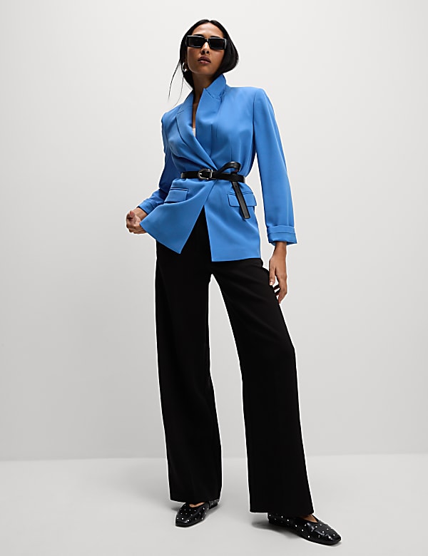 Relaxed Single Breasted Blazer - HK