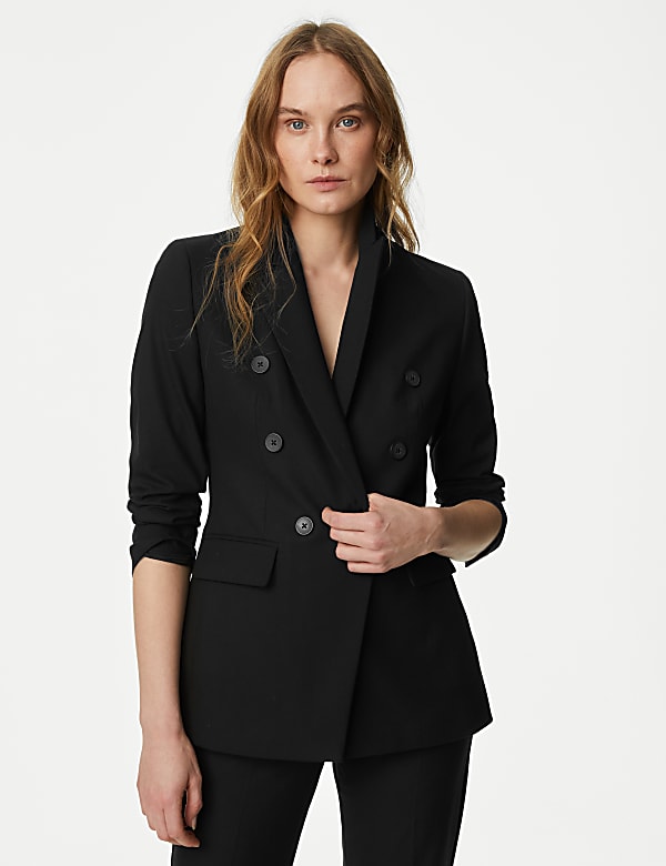 Tailored Double Breasted Blazer - MX