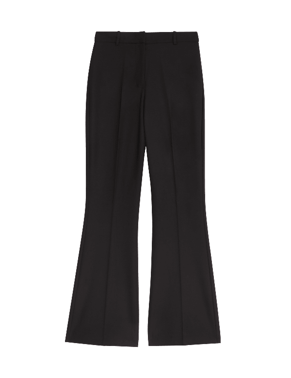 Slim Fit Flare Trousers