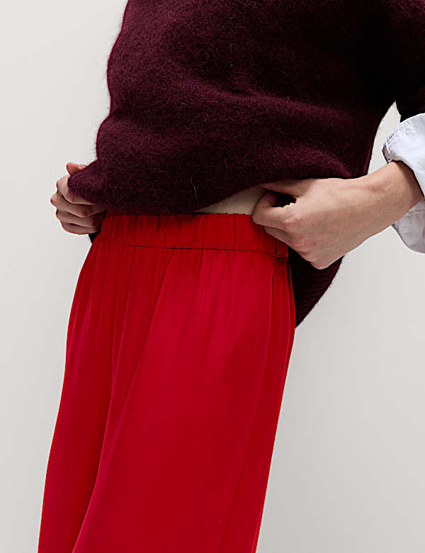 Wide Leg PalazzoTrousers - AL