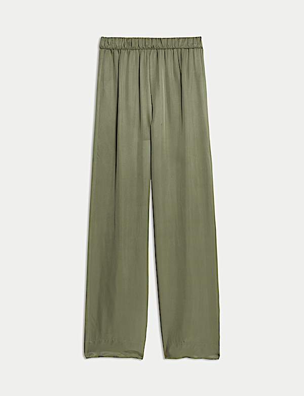 Wide Leg PalazzoTrousers - UA